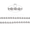 Non-Tarnish 3.28 Feet 304 Stainless Steel Ball Chains X-CHS-A002B-6.0mm-2