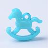 Opaque Acrylic Pendants SACR-S202-13-2