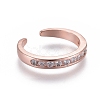 Adjustable Brass Toe Rings RJEW-EE0002-06RG-2