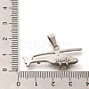 Anti-Tarnish 304 Stainless Steel Pendants STAS-U035-35P-01-3