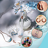6870pcs 15 Styles Transparent Glass Seed Beads SEED-PH0001-79-4