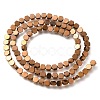 Electroplated Synthetic Non-magnetic Hematite Beads Strands G-C154-B01-3