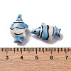 Handmade Porcelain Beads PORC-R002-02G-3