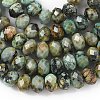 Natural African Turquoise(Jasper) Bead Strands G-D344-A08-5