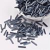 Glass Bugle Beads SEED-E001-6mm-129#-1