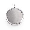 316 Surgical Stainless Steel Diffuser Locket Pendants STAS-P102-054G-3