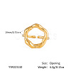 304 Stainless Steel Ring Cuff Rings for Women EI0122-1-1