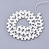 Spray Painted Non-magnetic Synthetic Hematite Multi-Strand Links G-R468-06-13-2