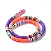 Handmade Polymer Clay Bead Strands CLAY-C003-04I-3
