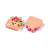Supermarket Theme Opaque Resin Decoden Cabochons RESI-N039-115C-2