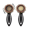 Alloy & Iron Bookmark Cabochon Settings PALLOY-N184-10AB-4