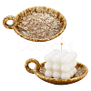 2Pcs Porcelain Candle Holders DJEW-PH0001-86A-1