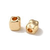 Cuboid Alloy Beads FIND-G066-02LG-2