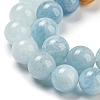 Natural Morganite Beads Strands G-P503-10MM-01-4