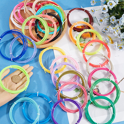 30 Bundles 30 Colors 3D Printing Pen Filament DIY-WH0021-40-1