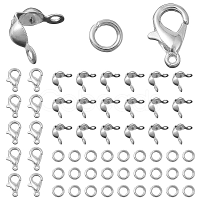 30Pcs Zinc Alloy Lobster Claw Clasps FIND-YW0003-81P-1