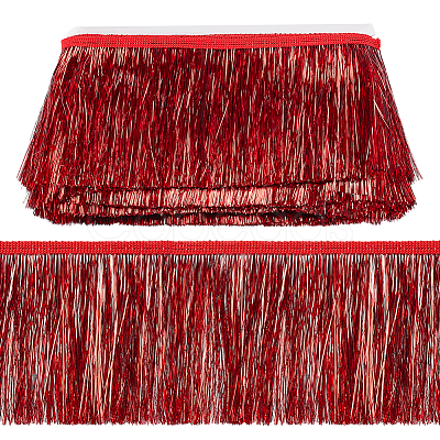 Tassel PET Polyester Ribbon Trim OCOR-WH0082-230C-1