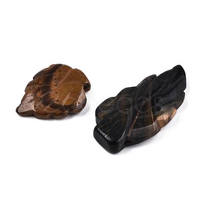 Natural Tiger Eye Gemstone Pendants G-R156-1