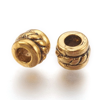 Tibetan Style Alloy Spacer Beads GLF0447Y-1