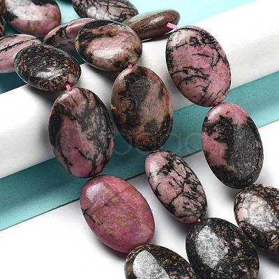 Natural Rhodonite Beads Strands G-P528-D05-01-1