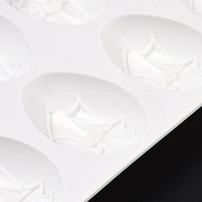 DIY Half Easter Surprise Eggs Food Grade Silicone Molds DIY-E060-03G-1