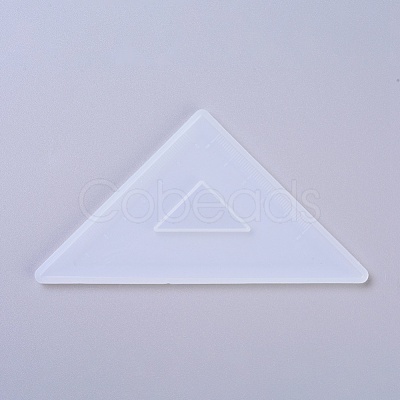 DIY Triangle Ruler Silicone Molds DIY-G010-68-1