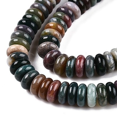 Natural Indian Agate Beads Strands G-T138-63-1