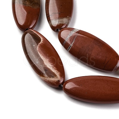 Natural Red Jasper Beads Strands G-B078-E10-01-1