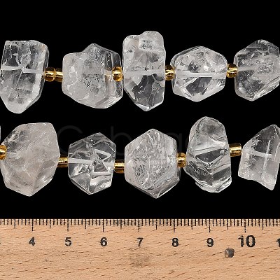 Natural Quartz Crystal Beads Strands G-F833-S01-01-1
