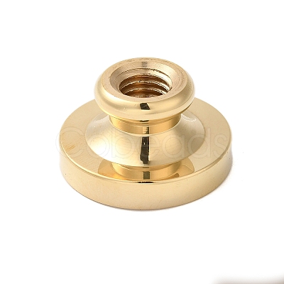 Golden Tone Wax Seal Brass Stamp Heads AJEW-U008-02G-16-1