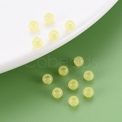 Imitation Jelly Acrylic Bead Caps MACR-S371-11-E01-1