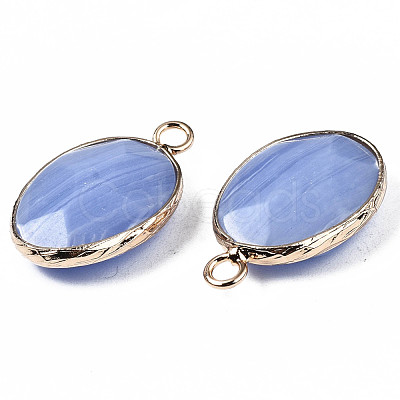 Natural Agate Pendants G-S359-336-1