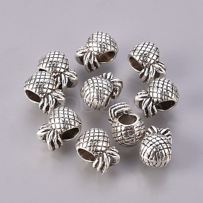 Tibetan Style Alloy European Beads LF8249Y-NF-1
