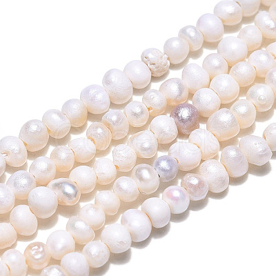 Natural Cultured Freshwater Pearl Beads Strands PEAR-N013-02G-1