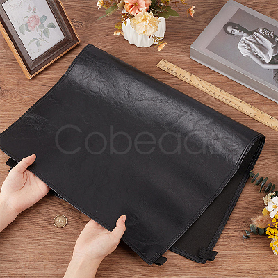 PU Leather Lounge Chair Headrest Cover AJEW-CL0003-56A-1