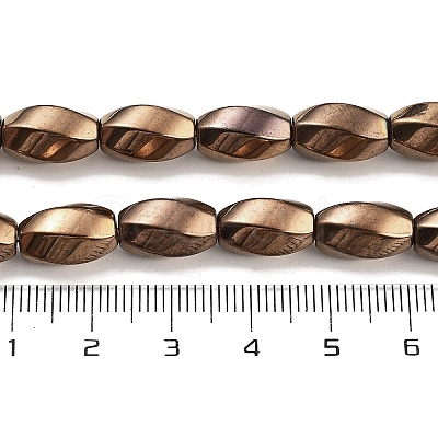 Synthetic Non-magnetic Hematite Beads Strands G-P545-G02-01D-1