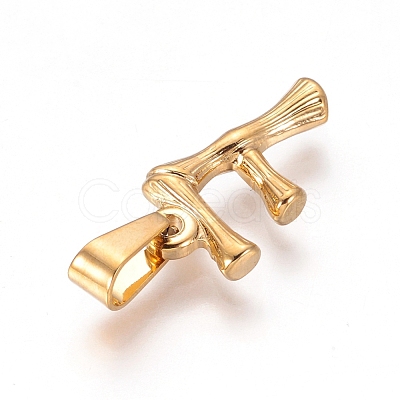 304 Stainless Steel Pendants X-STAS-F235-01G-F-1