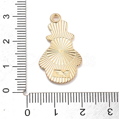 Christmas Theme Alloy Enamel Pendants X-ENAM-D060-04B-1