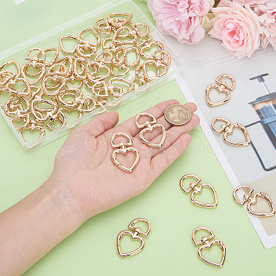 36Pcs Zinc Alloy Swivel Clasps FIND-GO0004-31-1
