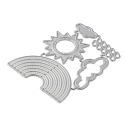 Weather Theme Carbon Steel Cutting Dies Stencils LS-DIY-P076-10-1