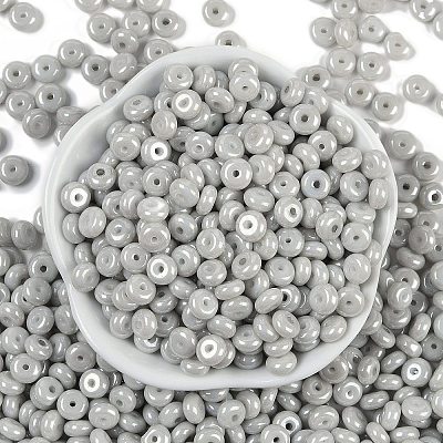 Opaque Colours Luster Glass Seed Beads SEED-P008-01C-11-1