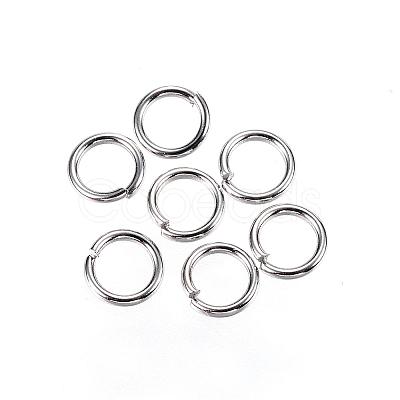 Tarnish Resistant 304 Stainless Steel Open Jump Rings STAS-D448-097P-5mm-1