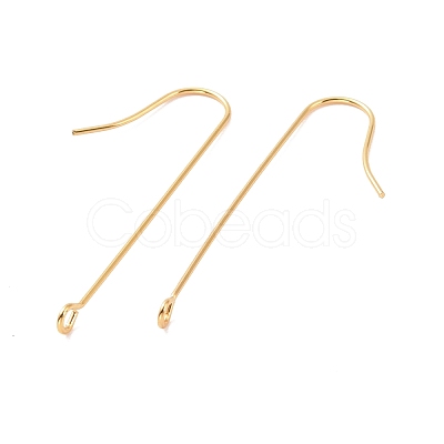 316 Surgical Stainless Steel Earring Hooks STAS-E027-01A-G-1