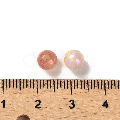 Opaque Acrylic Beads OACR-Z016-01B-12-1