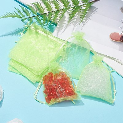 Organza Gift Bags with Drawstring OP-R016-9x12cm-11-1