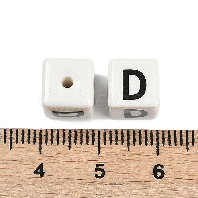 Porcelain Beads PORC-R003-08D-1