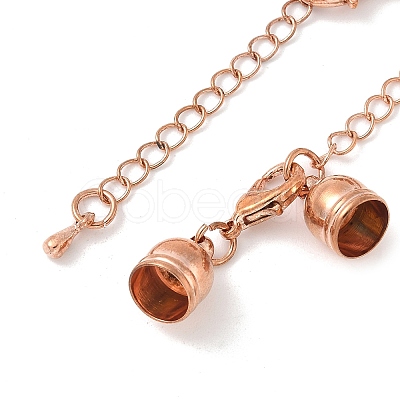 Brass Chain Extender KK-K001-7mm-RG-1