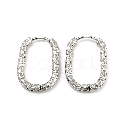 Non-Tarnish 304 Stainless Steel Hoop Earring LS-STAS-A091-17B-P-1