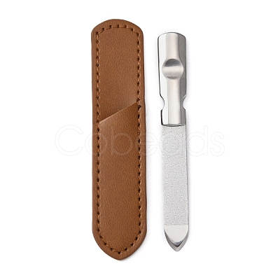 Double 420 Stainless Steel Nail Files MRMJ-WH0070-21-1