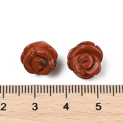Natural Red Jasper Beads G-O156-C-27-1